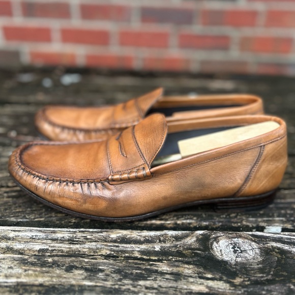 To Boot New York Adam Derrick Men's Medium Tan Calf Leather Slip